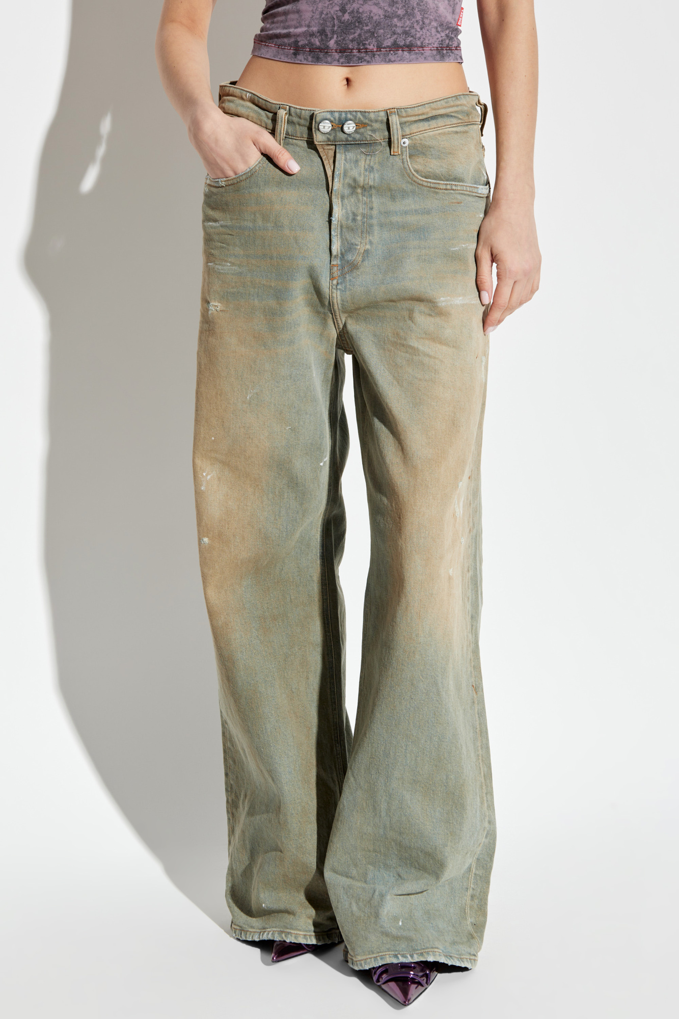 Diesel® D-SIRE 1996 | Women's Oversized Fit Jeans